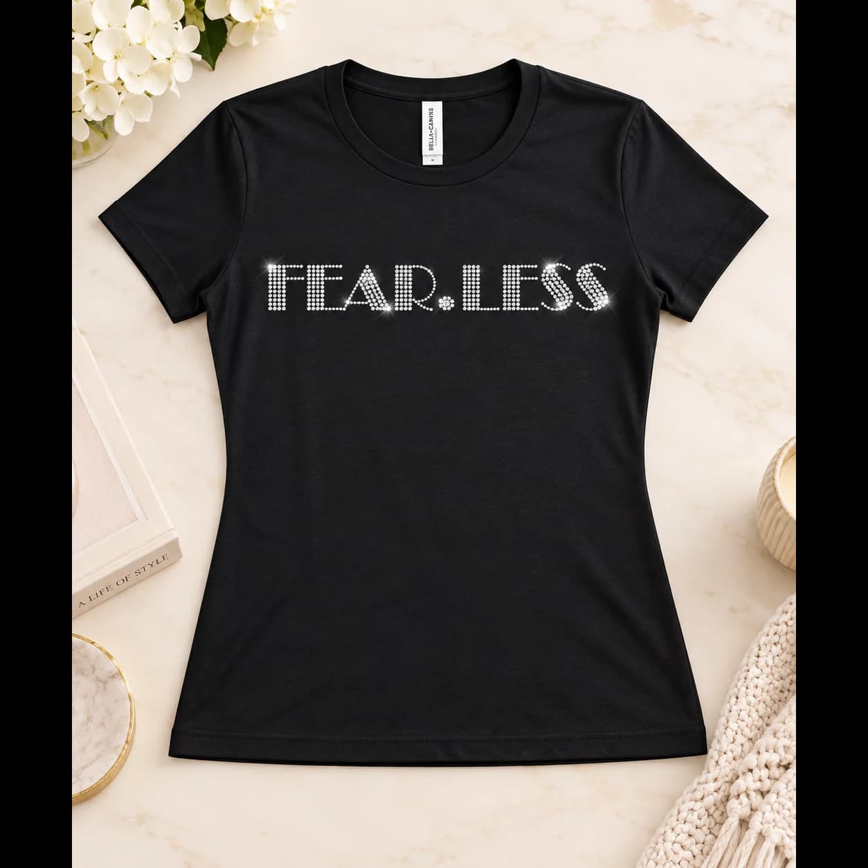 Fear.Less Bling Tee
